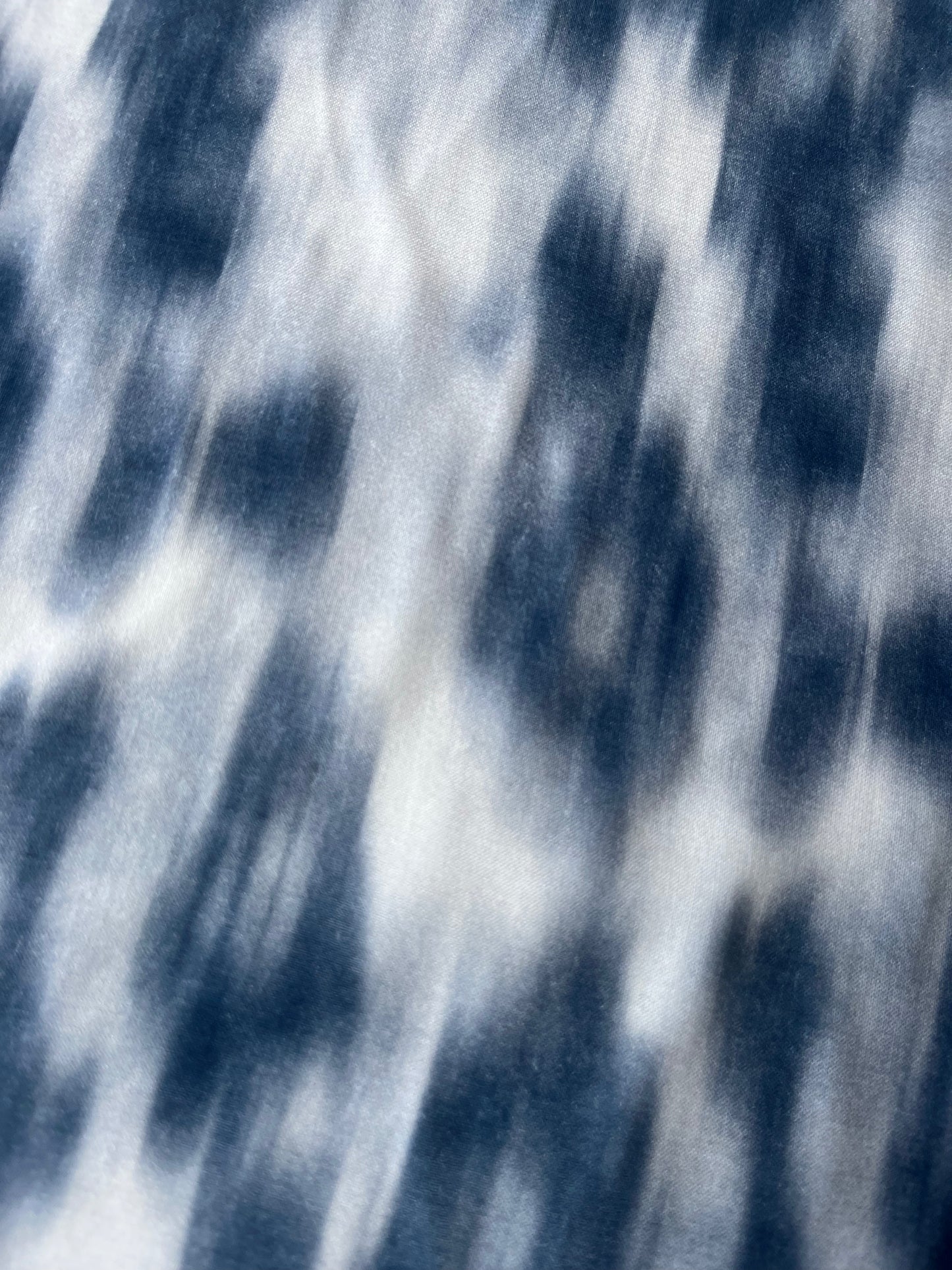 APOLLO 012 cotton gauze fine tie-dye print