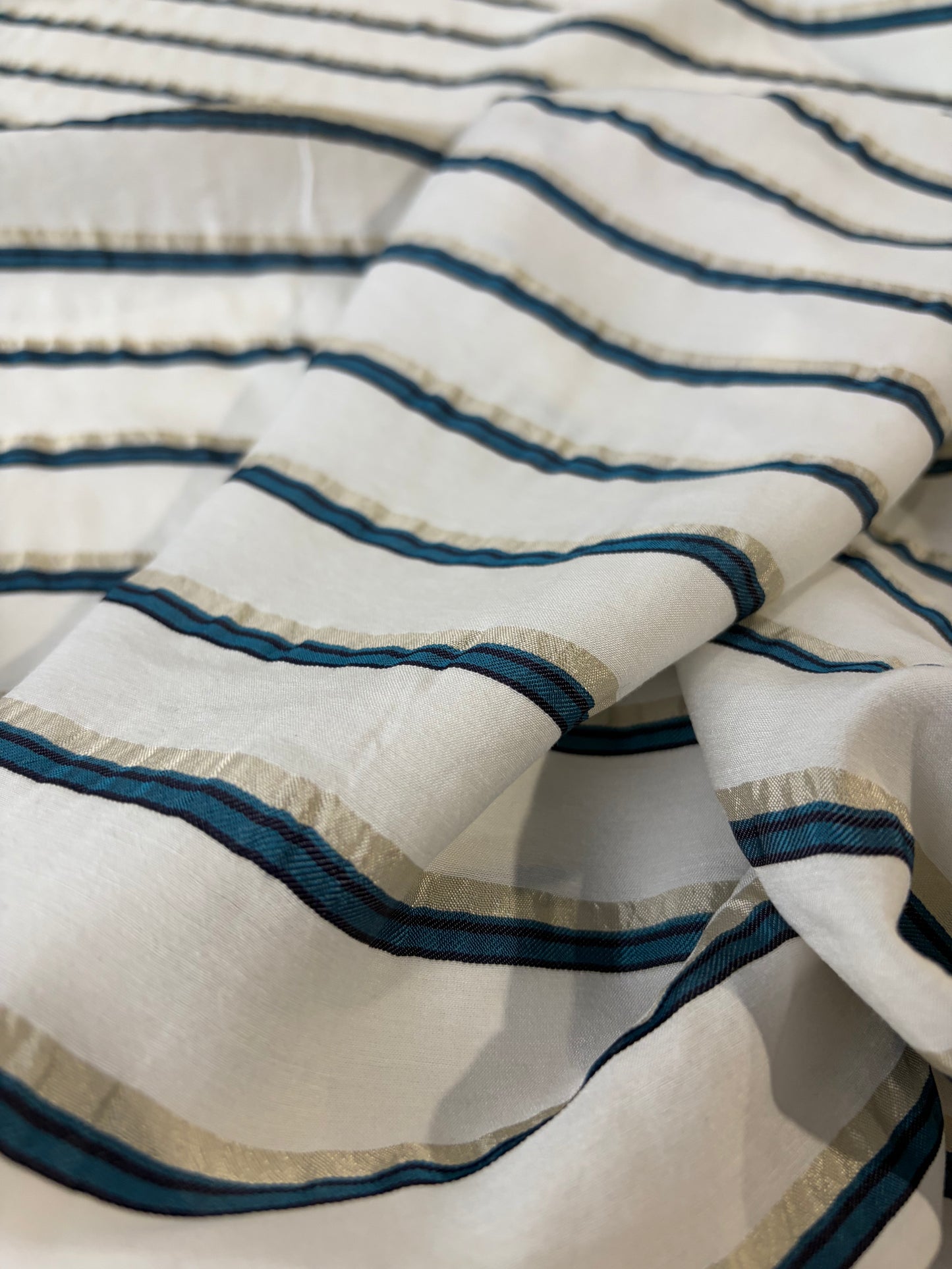 FREDO 013 viscose silk stripes