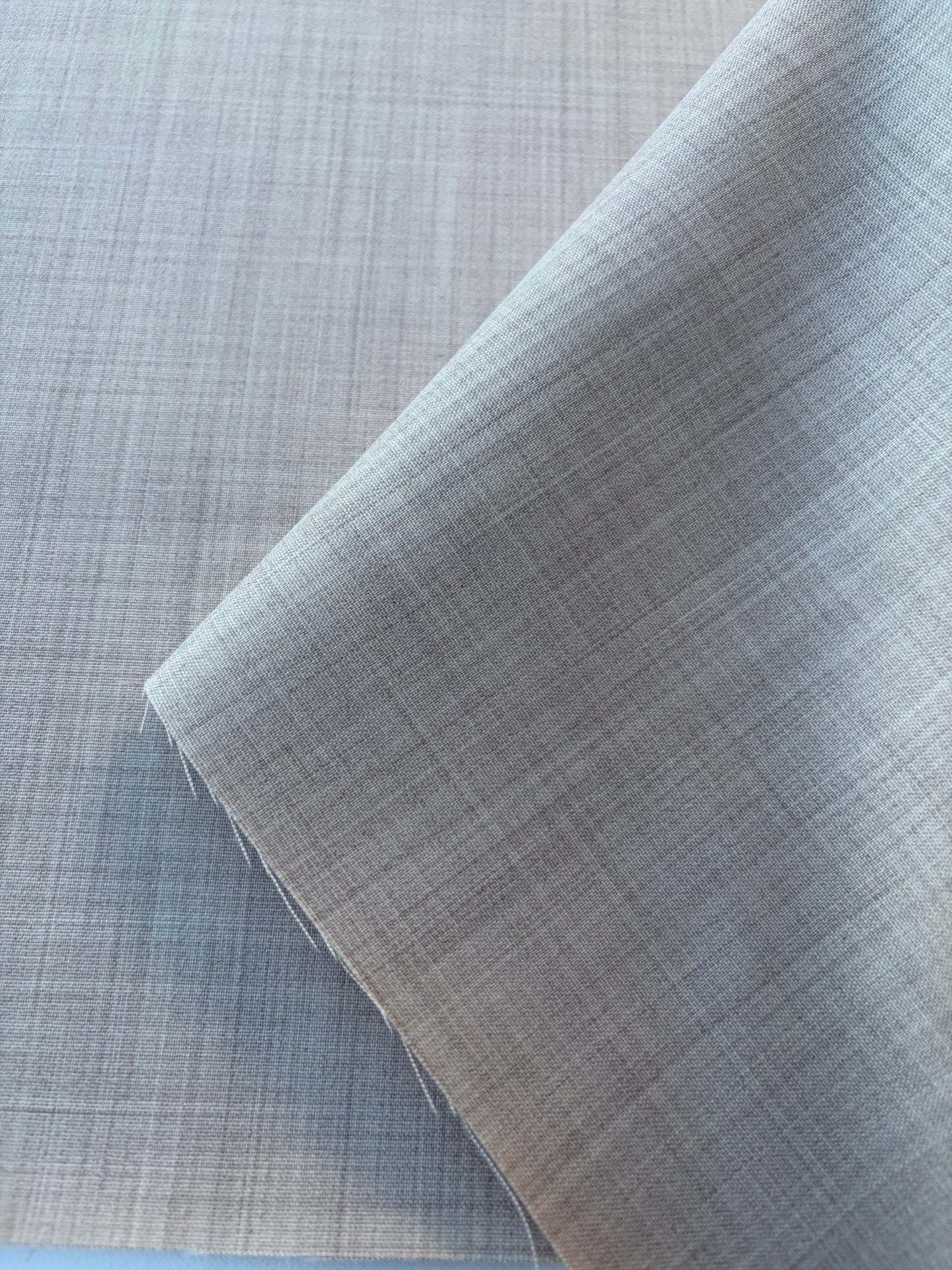 LORO 023 greige coloured wool chiné