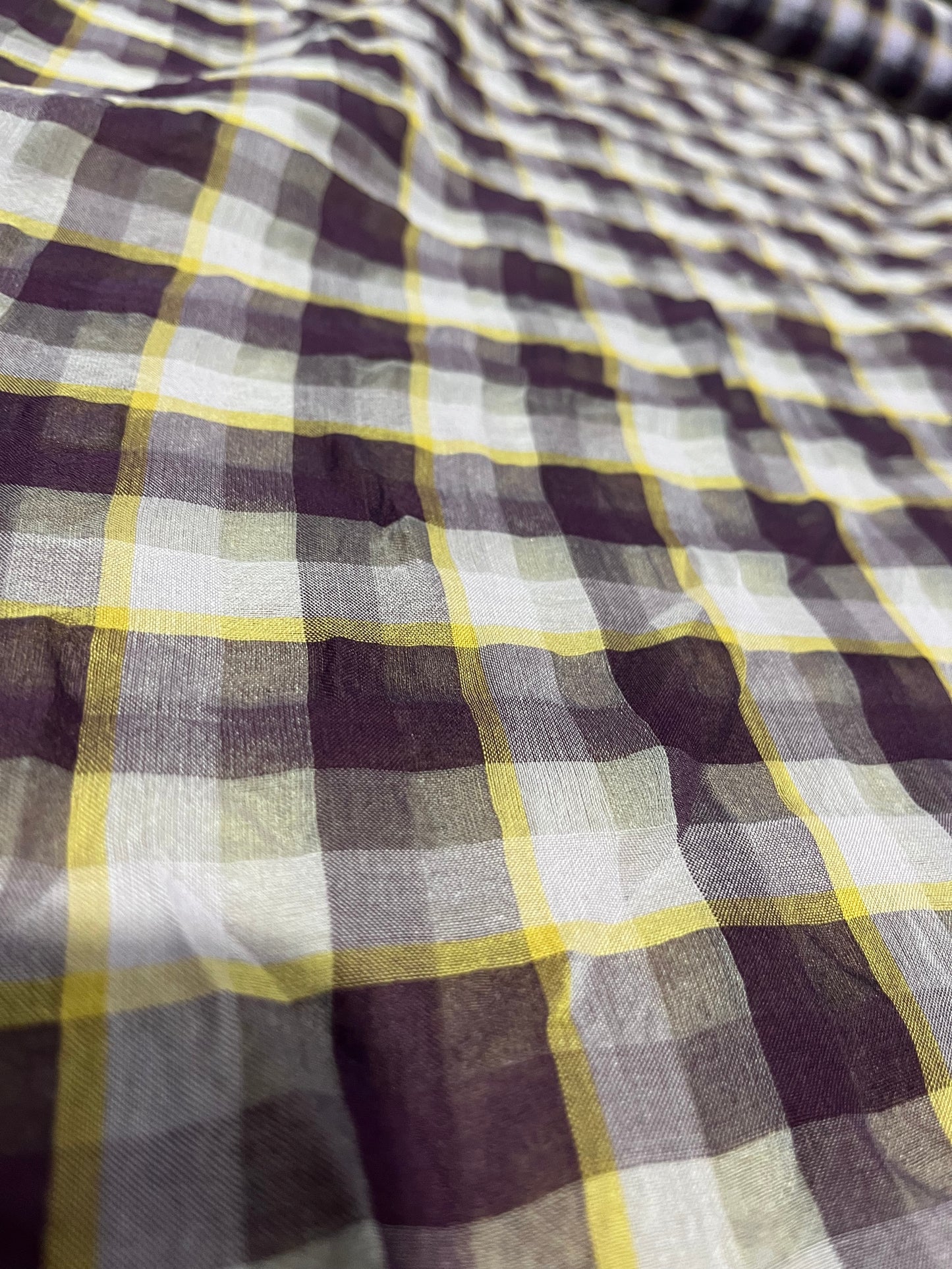 LC HEIM 029 tartan cotton/silk