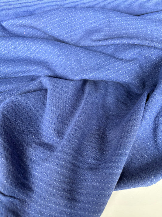 FREDO 017  jersey jacquard indigo