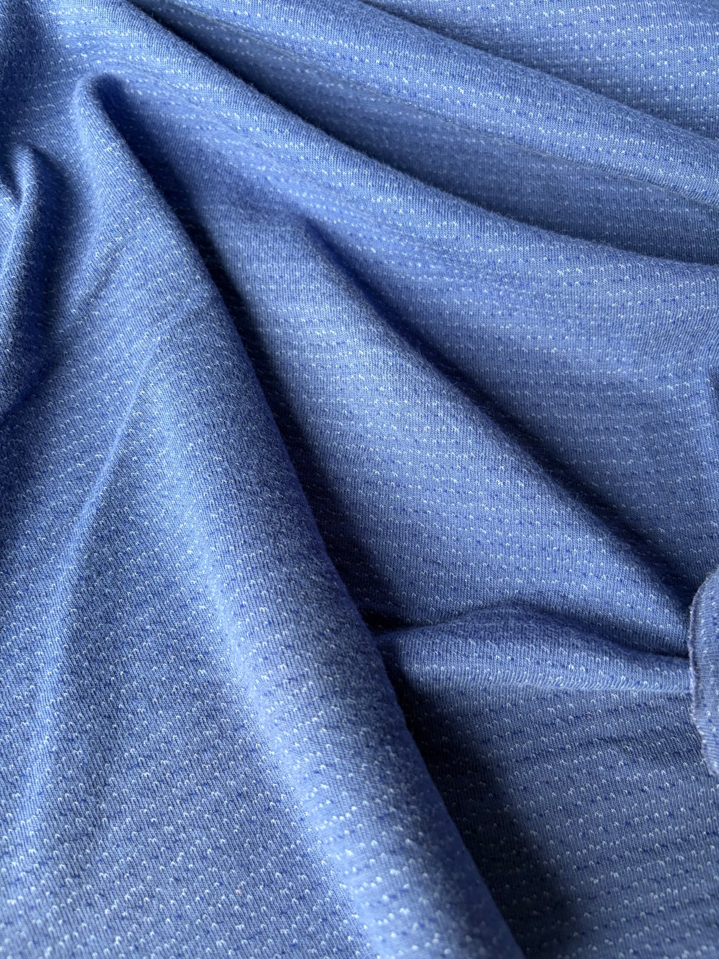 FREDO 017  jersey jacquard indigo