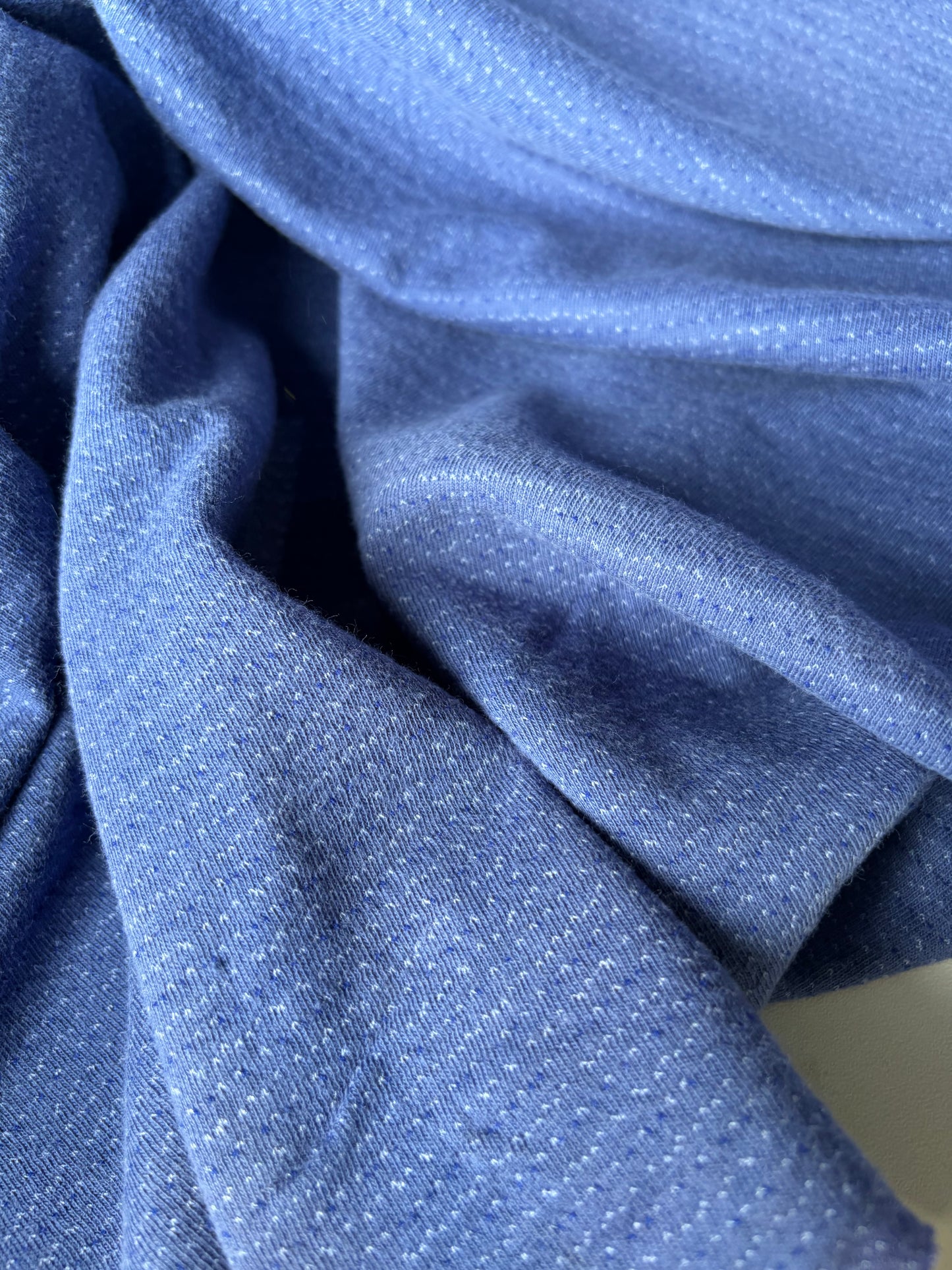 FREDO 017  jersey jacquard indigo