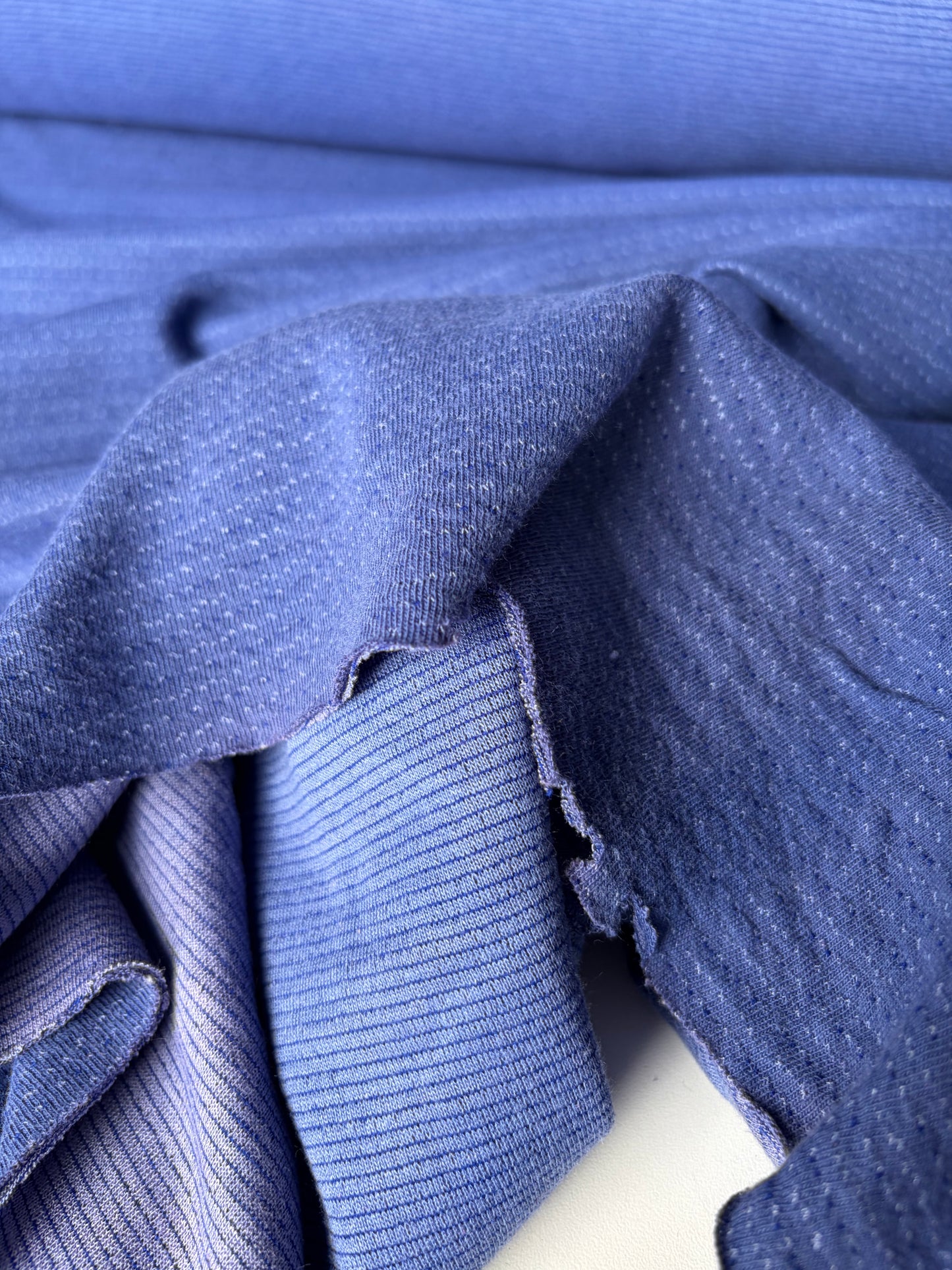 FREDO 017  jersey jacquard indigo