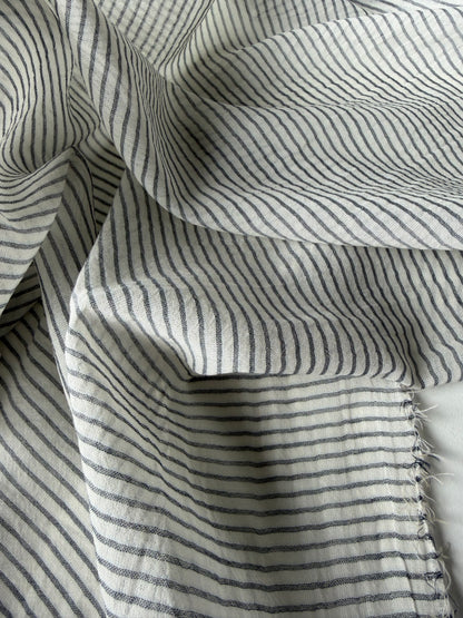 PC FREDO 018 yarndyed  cotton voile stripes