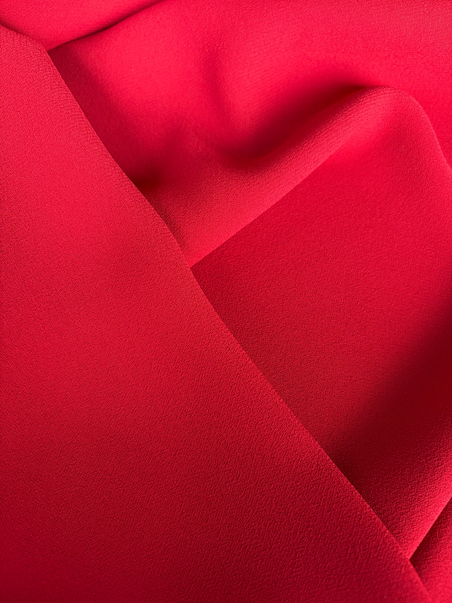 FREDO 020 double crêpe red