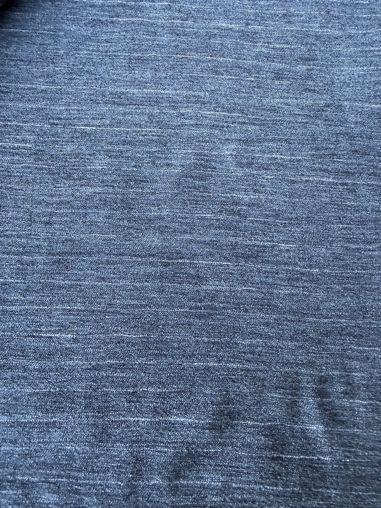 LORO 030 grey mélange striped toile wool