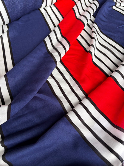 PC FREDO 023 viscose voile stripes