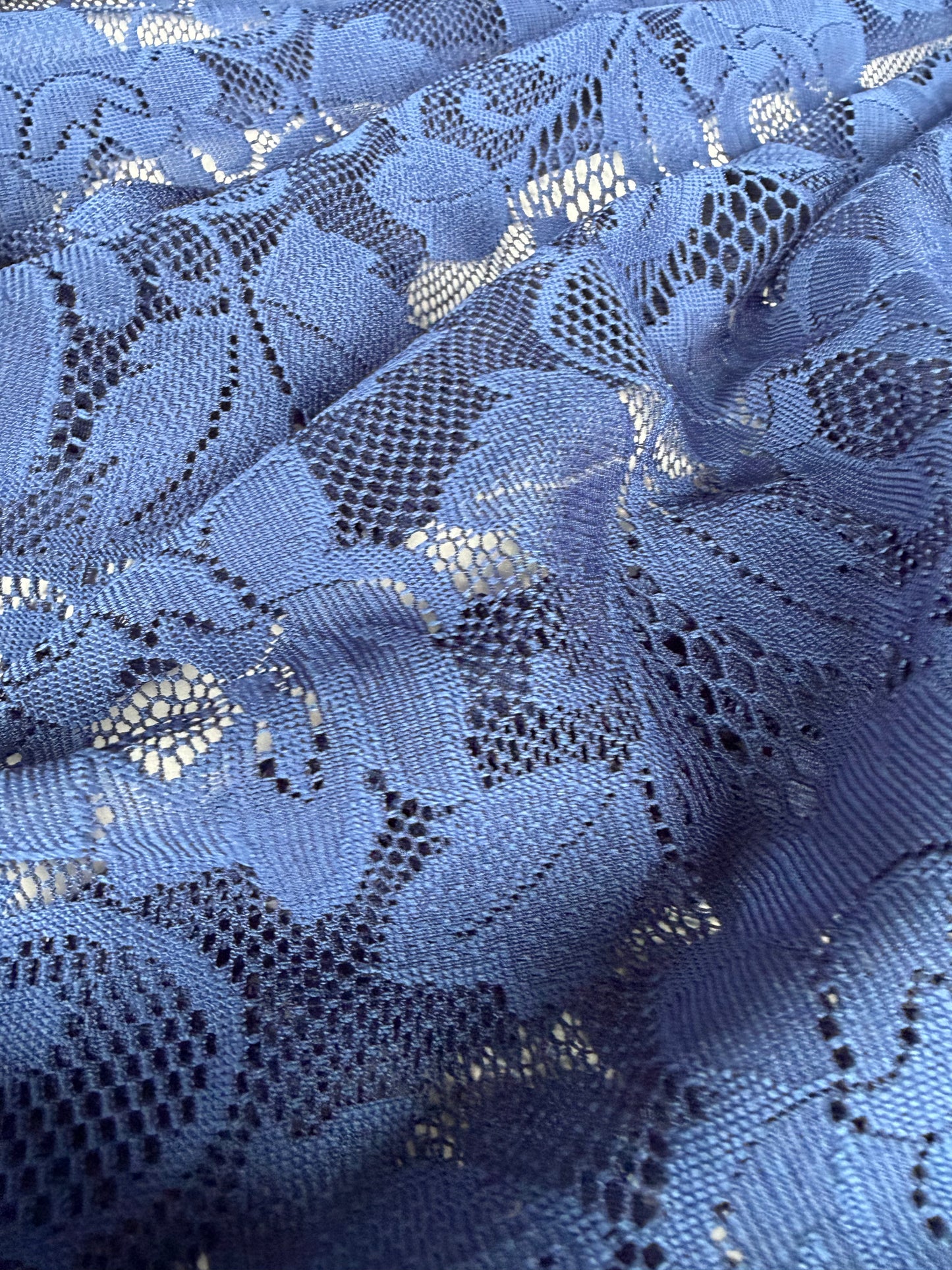 FREDO 024 cotton lace dark blue