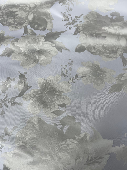 Shiny jacquard white/gold SUMMER PARTY 100 G02