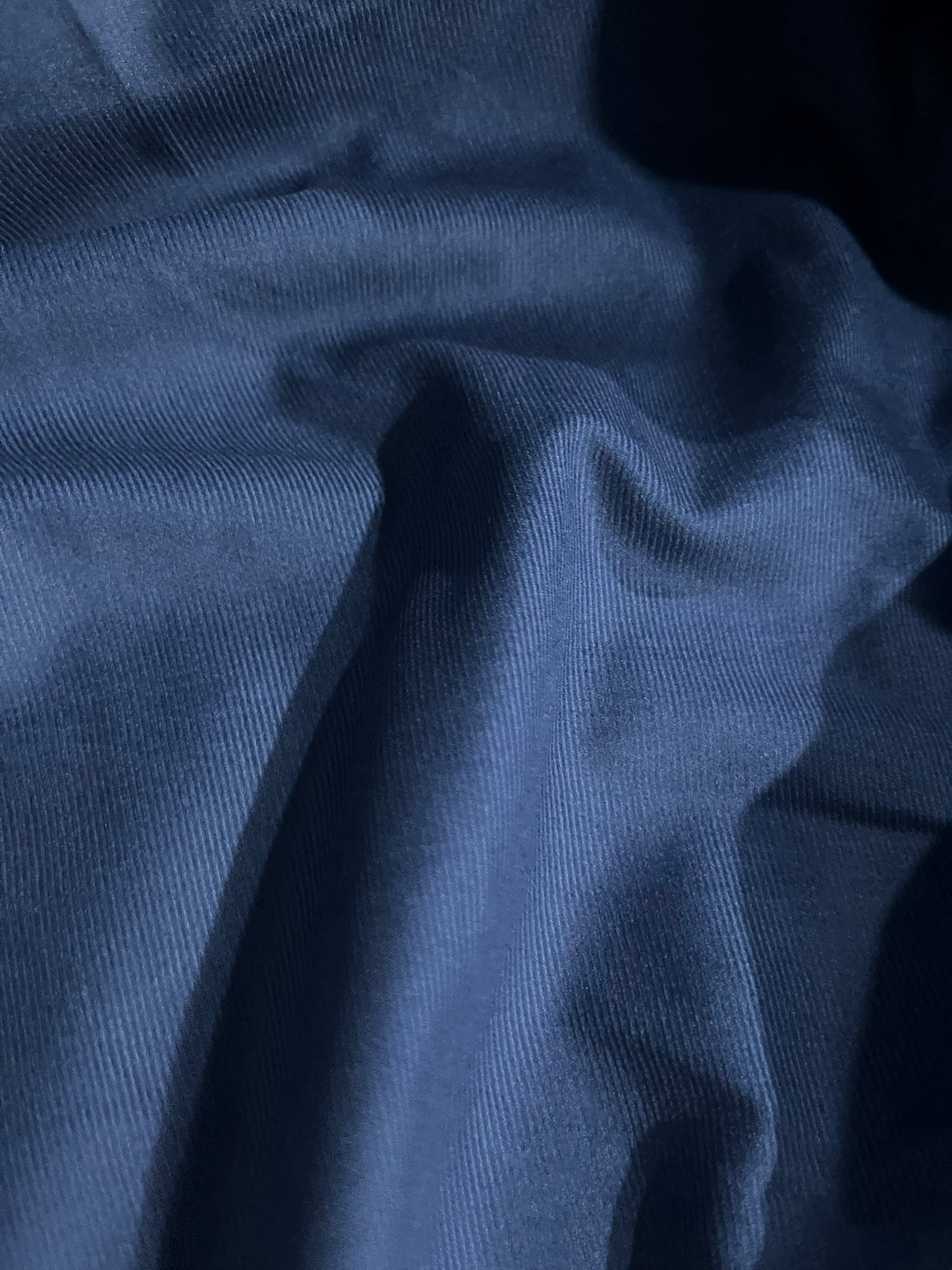 DAMIANO 005 washed velours babycord indigo