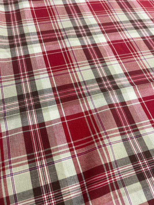 KEIRA 041 heavy cotton check