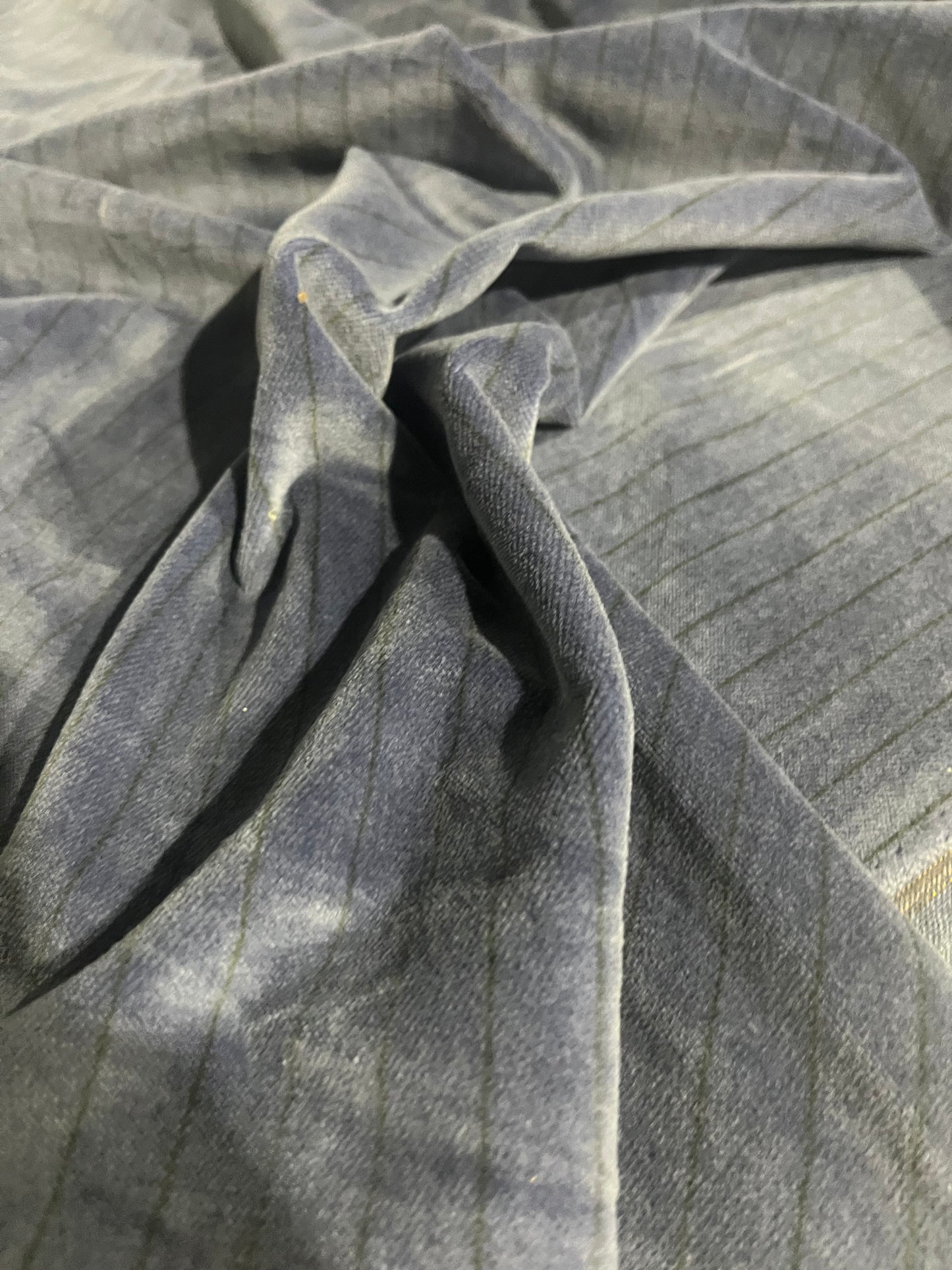 DAMIANO 006 cotton velvet with pinstripe