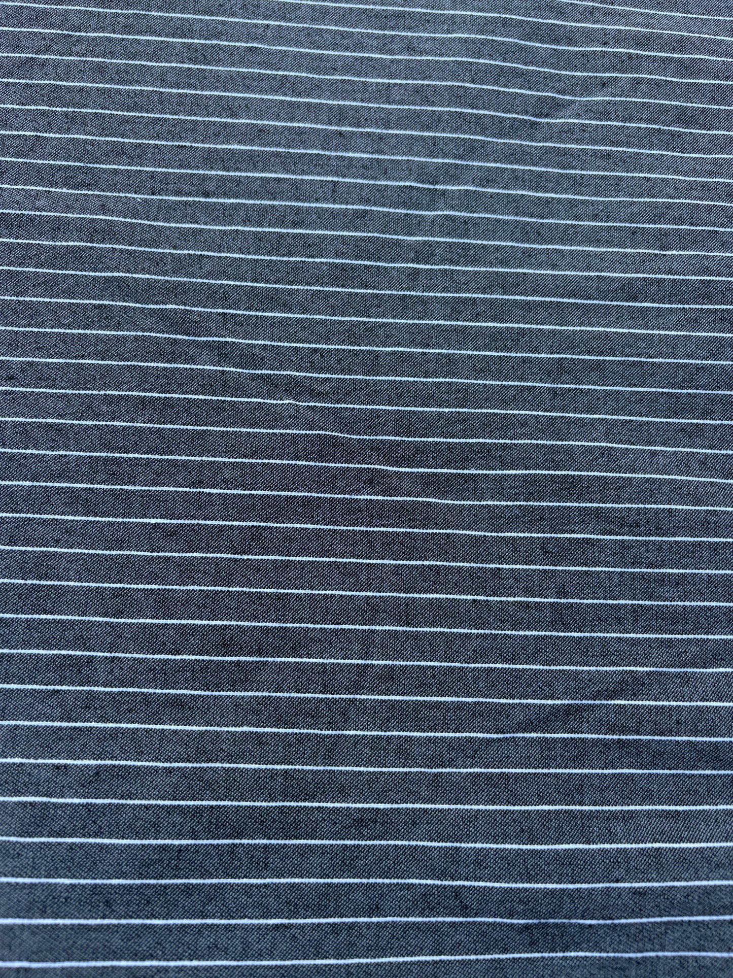 CHARLY 001 black/white pinstripe cotton stretch