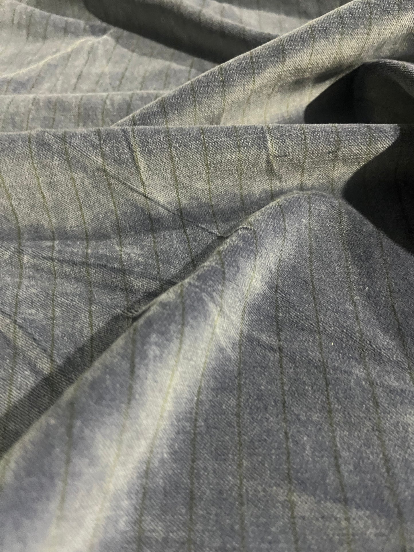 DAMIANO 006 cotton velvet with pinstripe