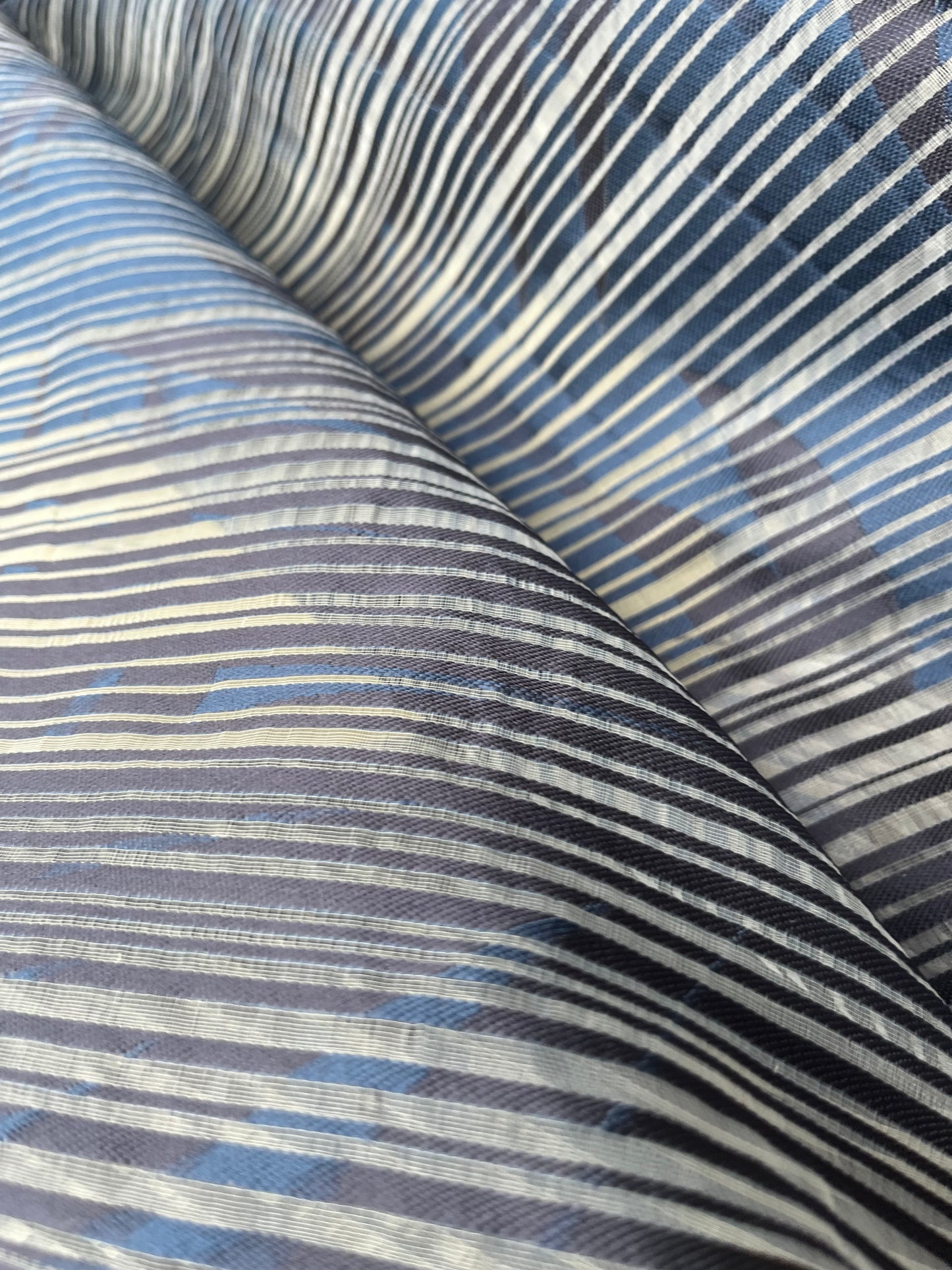 silk/ viscose voile stripes summer Party 135 G02