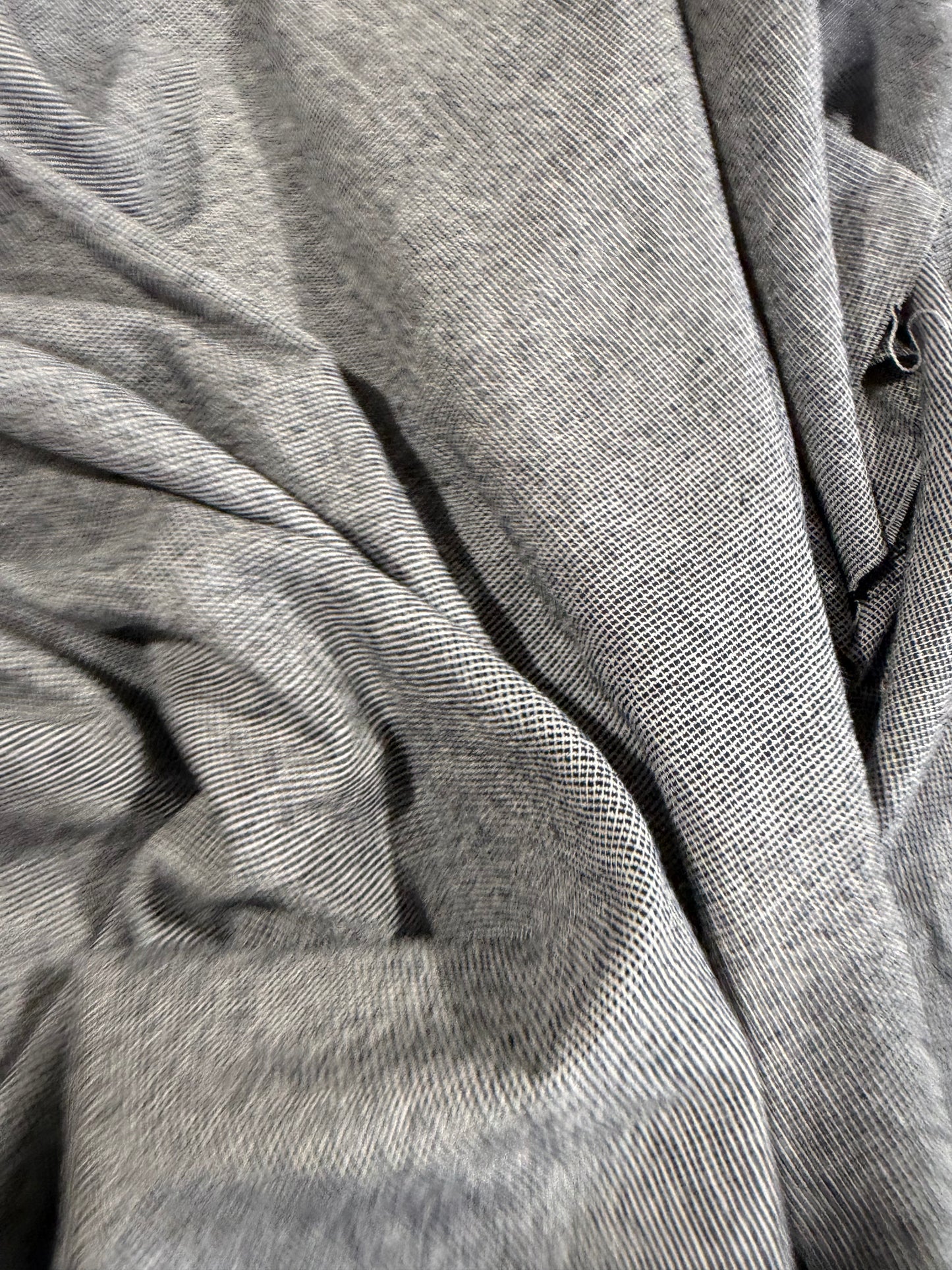FREDO 030 yarndyed linnen/cotton grey chiné