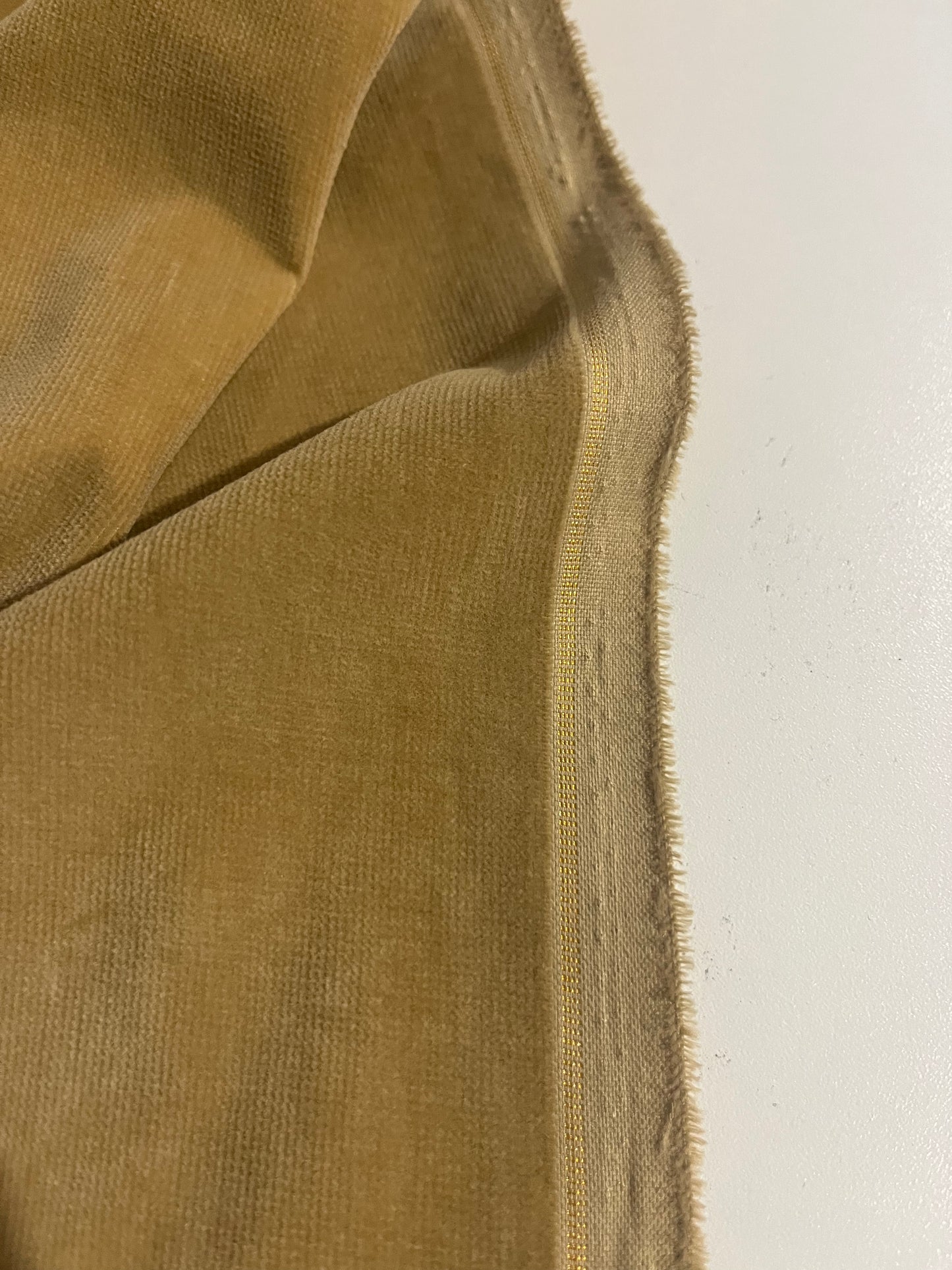 DAMIANO 014 washed velours babycord camel