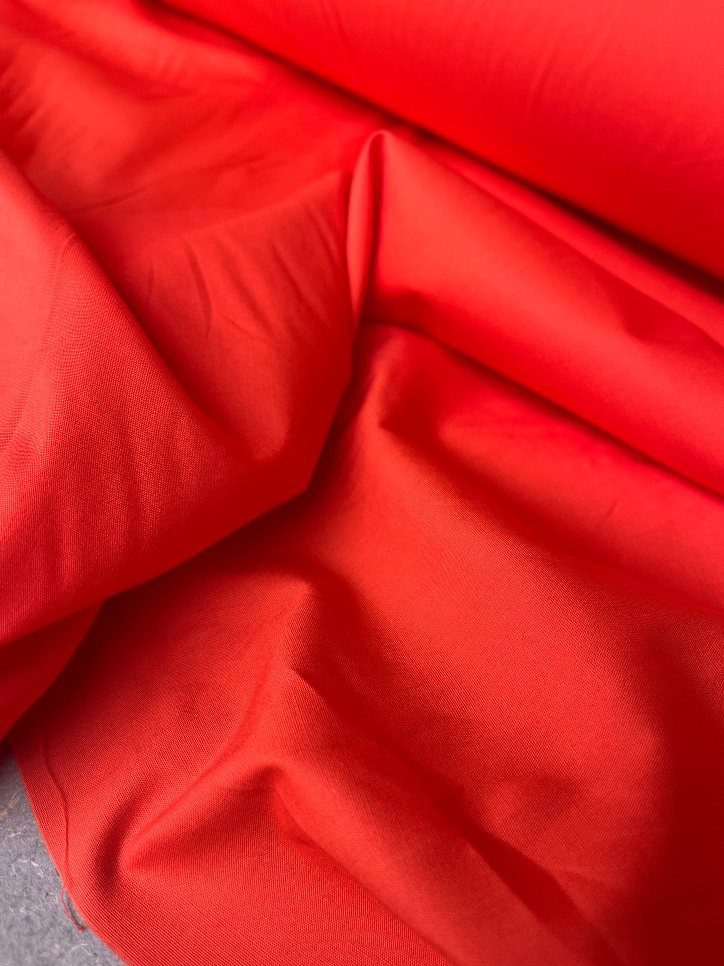 Poplin stretch prestige orange B02
