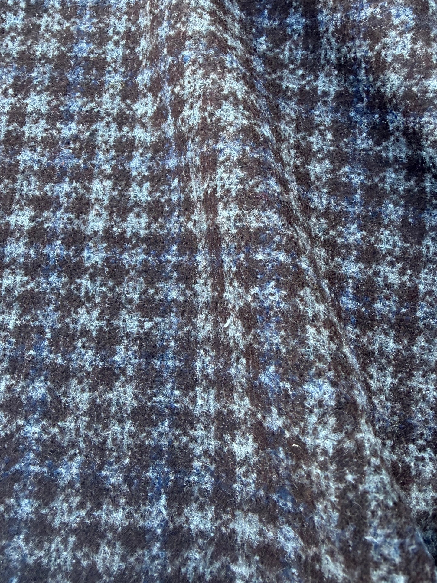 CHARLY 010 checkered brushed  heavy jersey jacquard