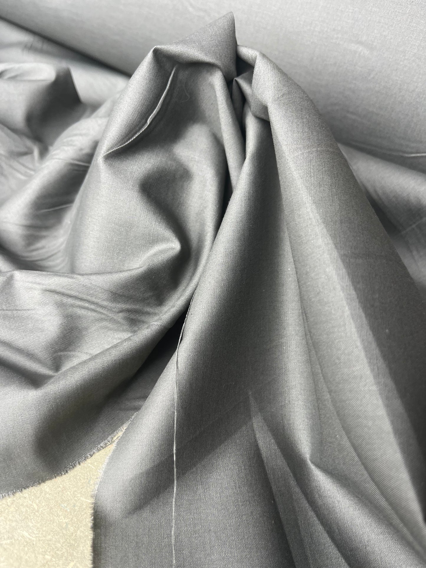 Poplin stretch prestige Chocolat B02