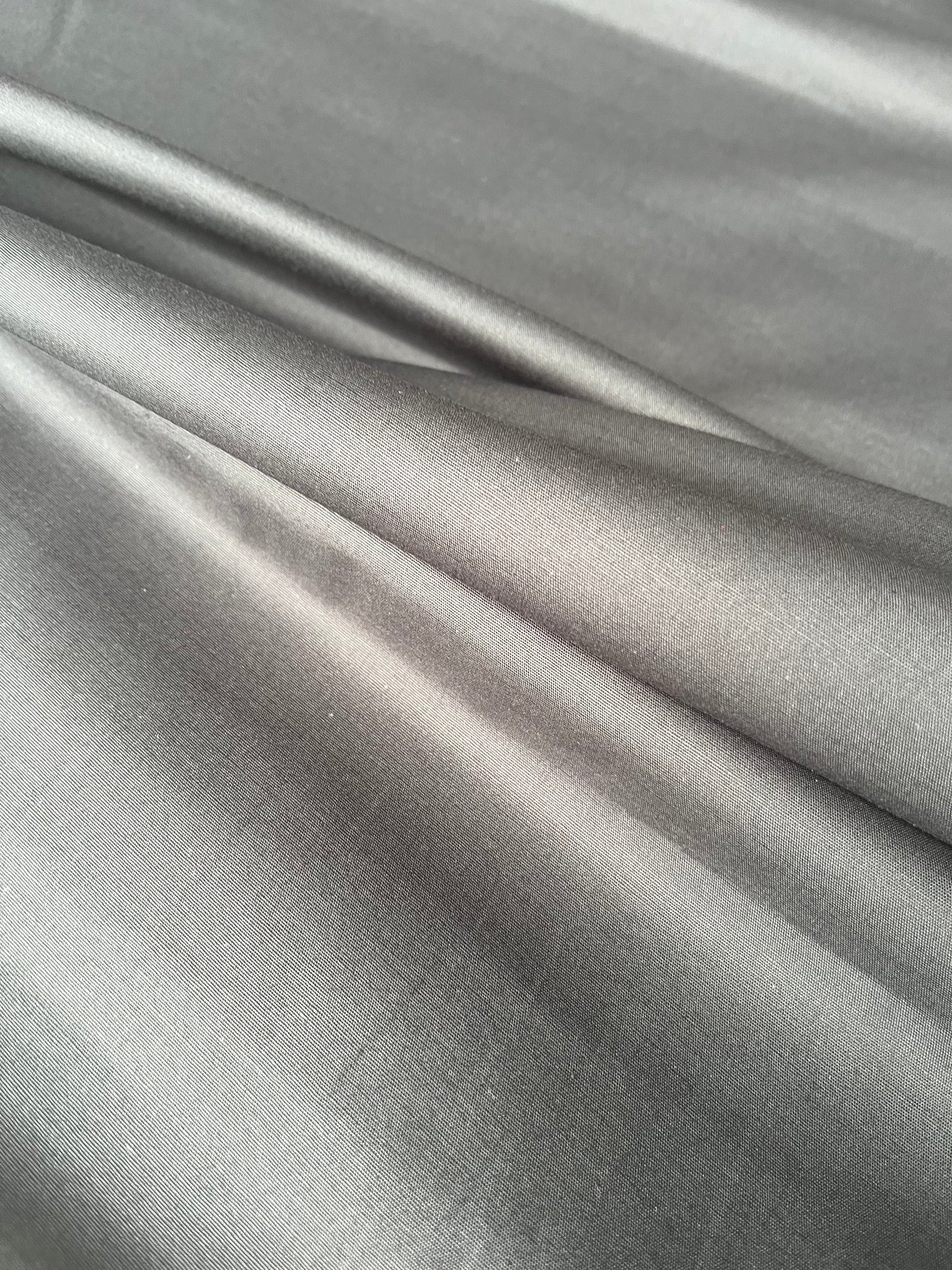 Poplin stretch prestige black B02