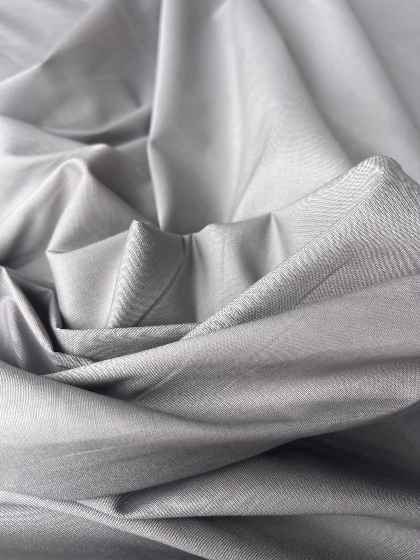 Poplin stretch prestige monkey grey E02