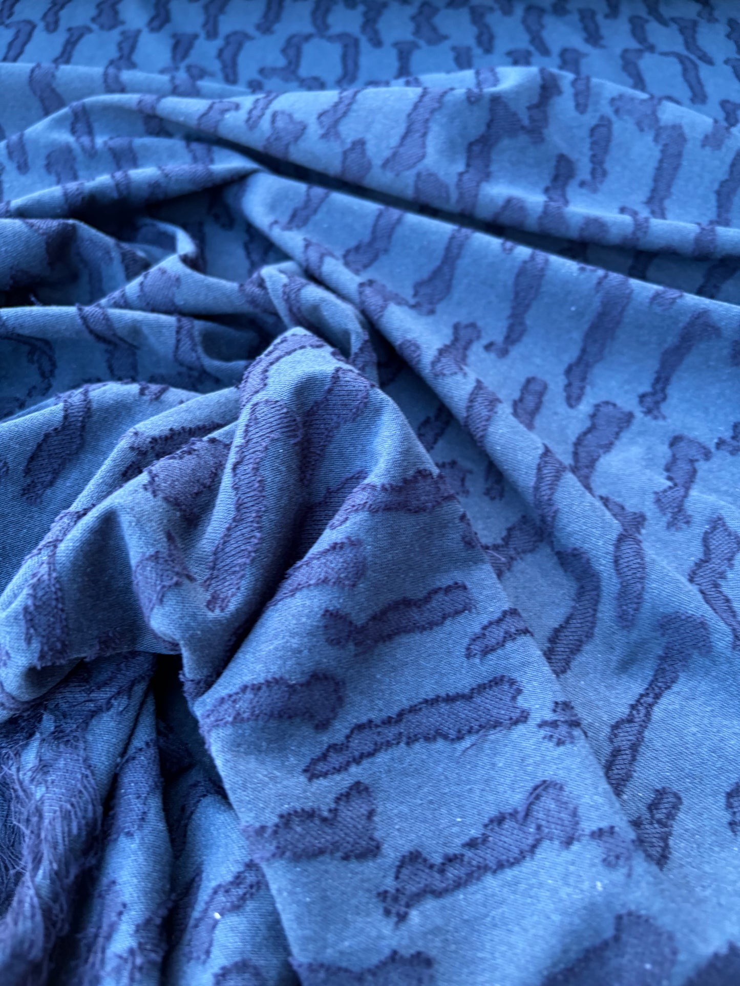 DANTE 003 jersey jacquard blue/navy stripes