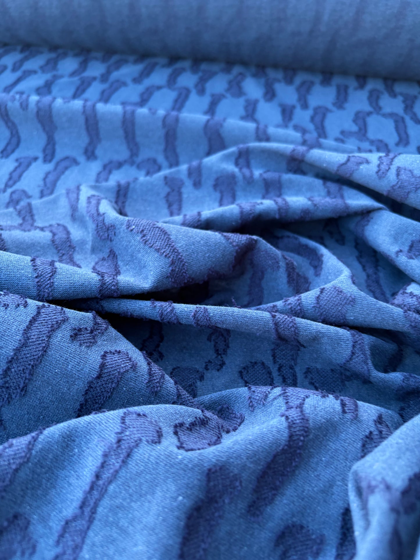DANTE 003 jersey jacquard blue/navy stripes