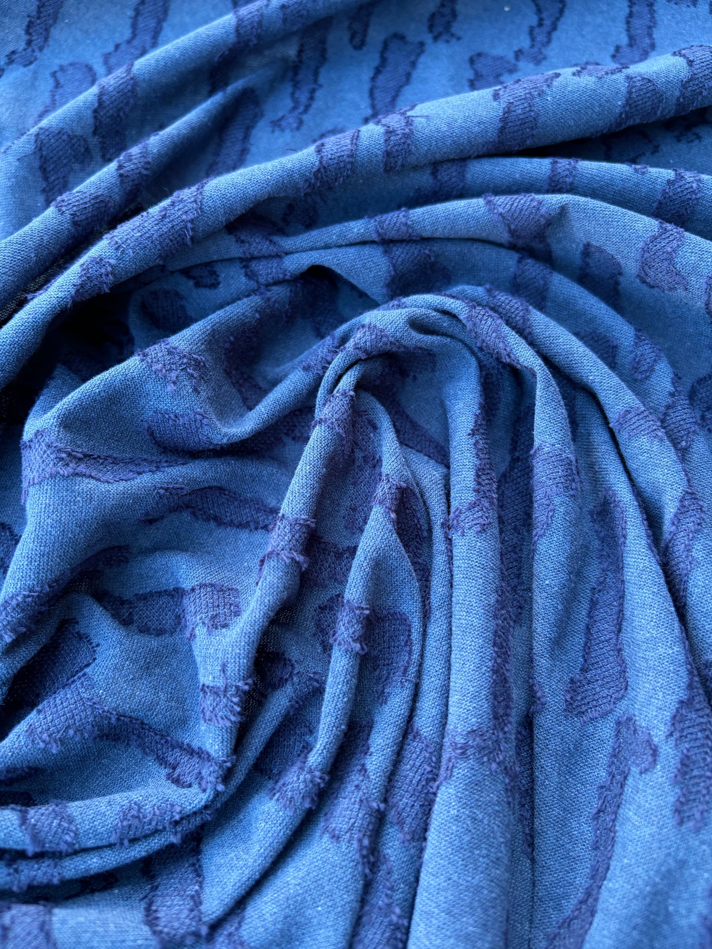DANTE 003 jersey jacquard blue/navy stripes