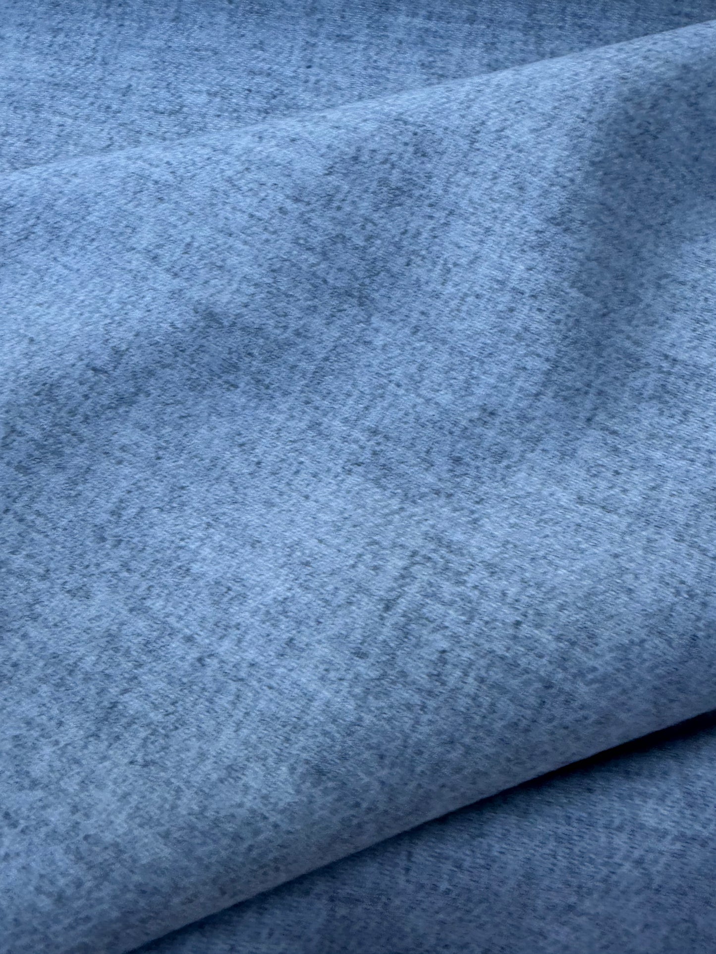 CHARLY 016 grey mélange wool flannel