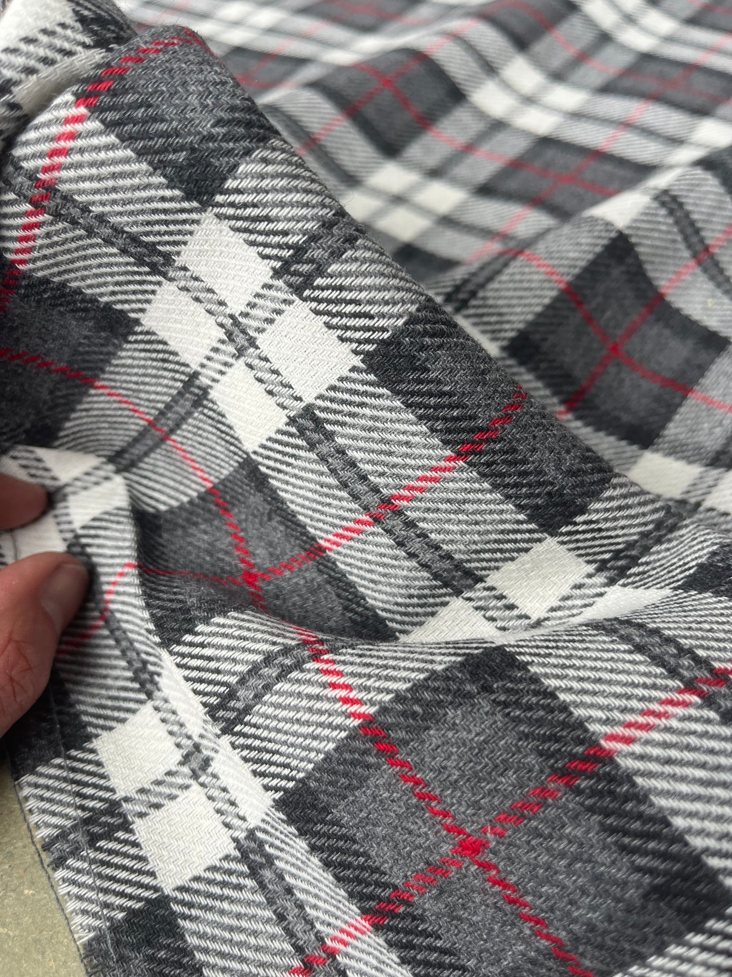 Just In Case 033 heavy wool clan check