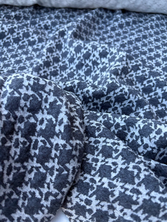 DANTE 007 jersey jacquard grey/anthracite geometric