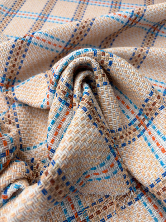 PC DANTE 010 cotton tweed Chanel style multicolore checks