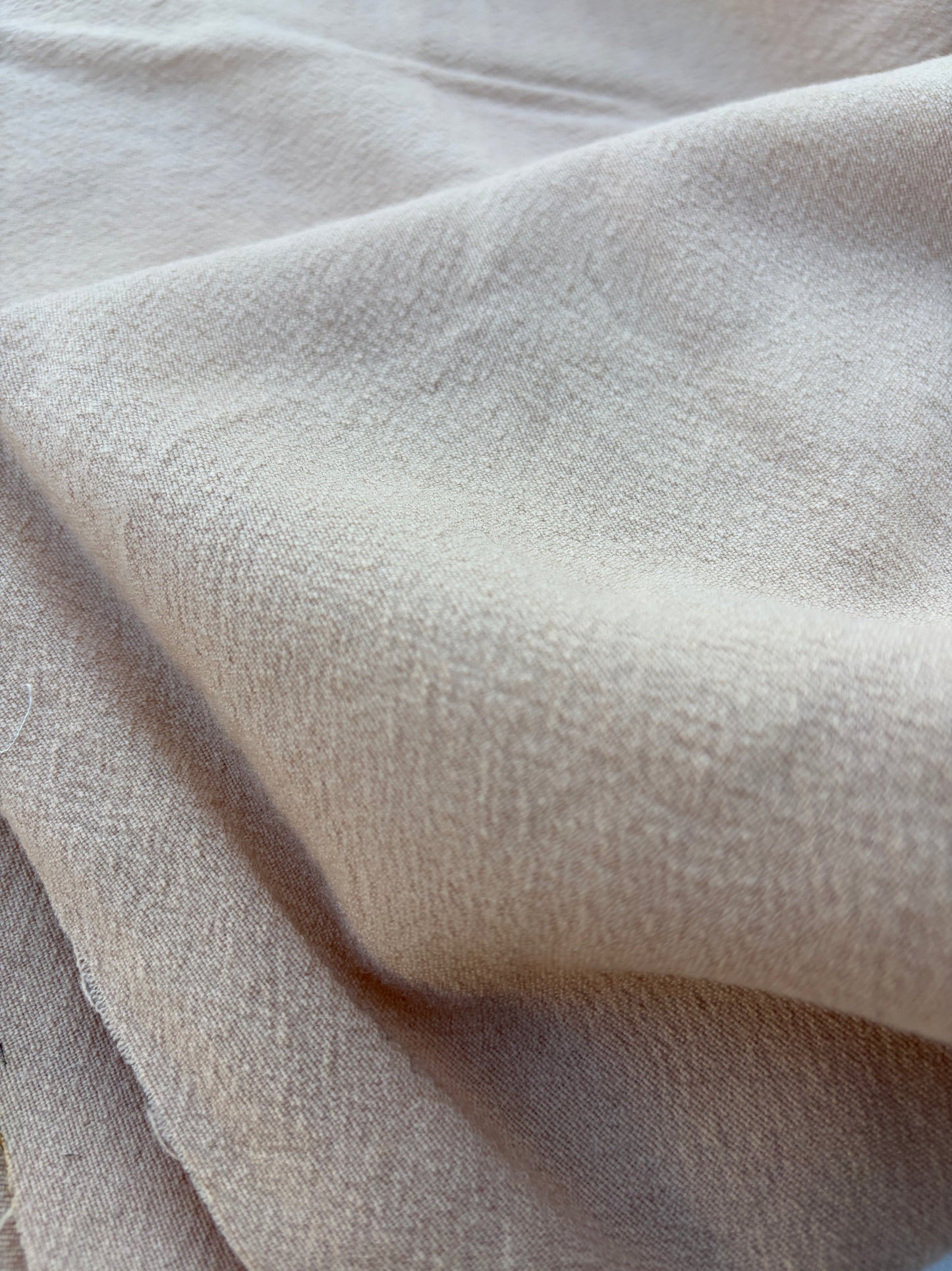 CHARLY 021 sand coloured wool crêpe