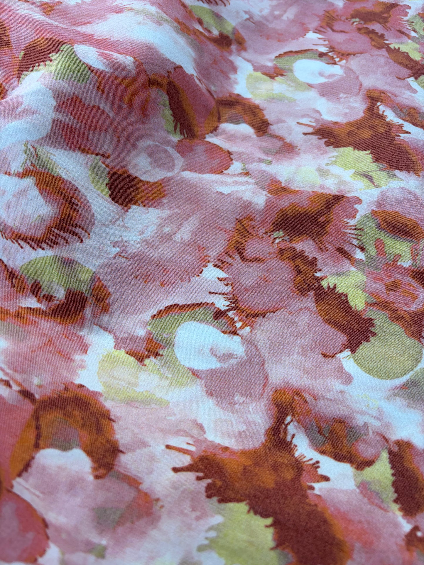 CHARLY 022 heavy viscose stretch flower print