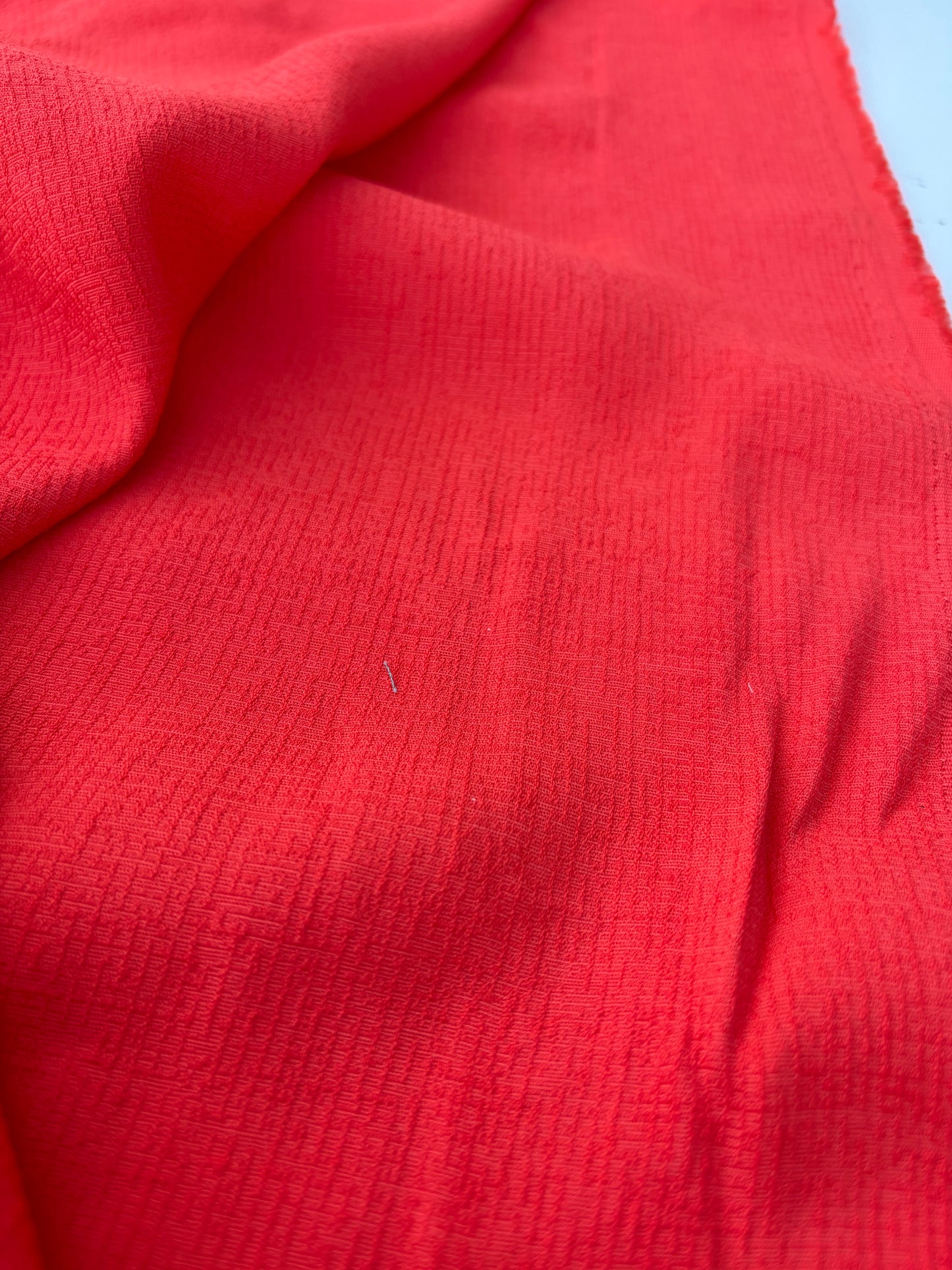 CHARLY 024 orange fantasy stretch fabric