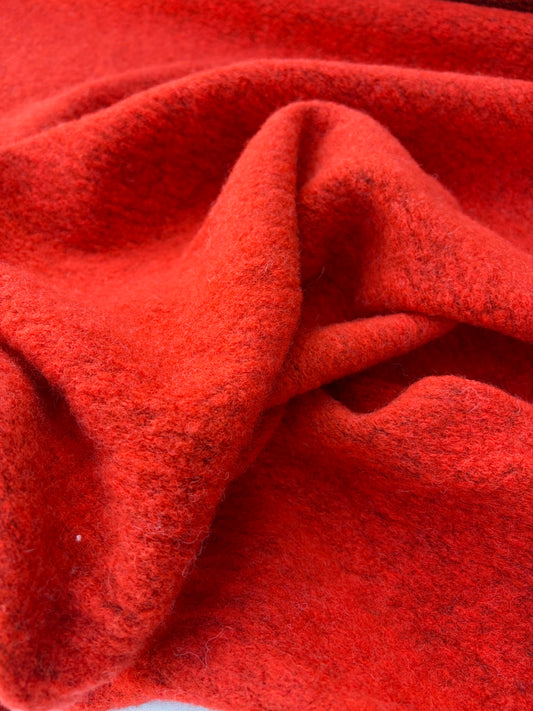 PC CHARLY 026 tangerine boiled wool