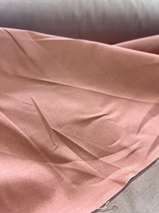 E01 cotton twill stretch old pink