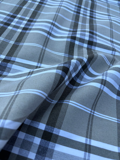 PC CHARLY 030 khaky/olive checkered cotton stretch