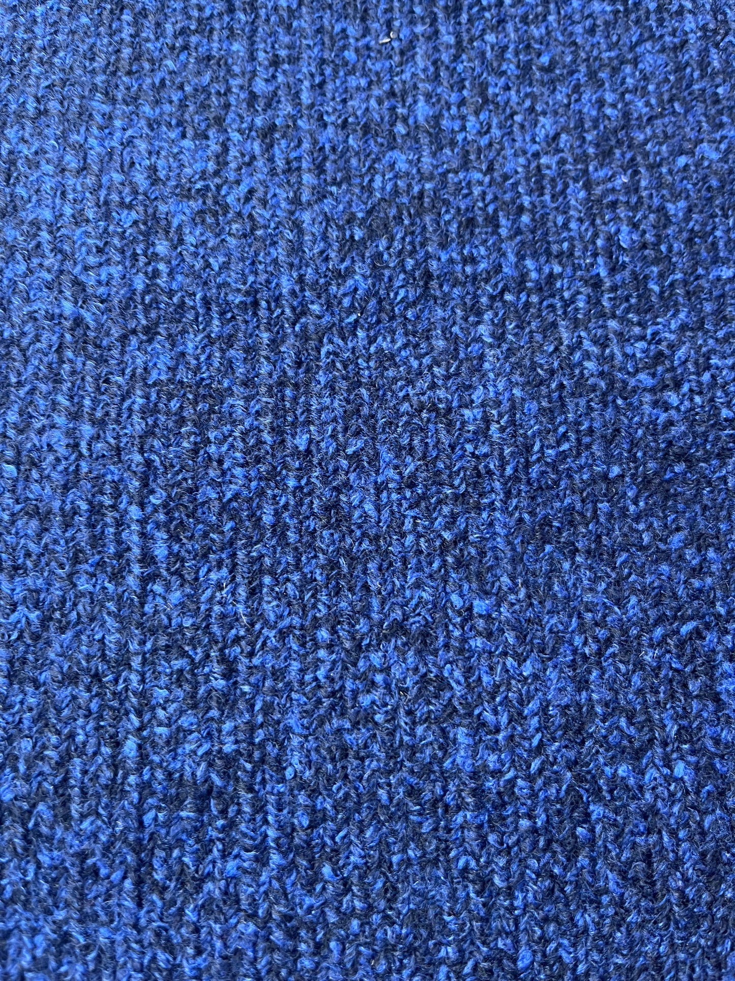 FENIX 007 double face wool/scuba COBALT BLUE