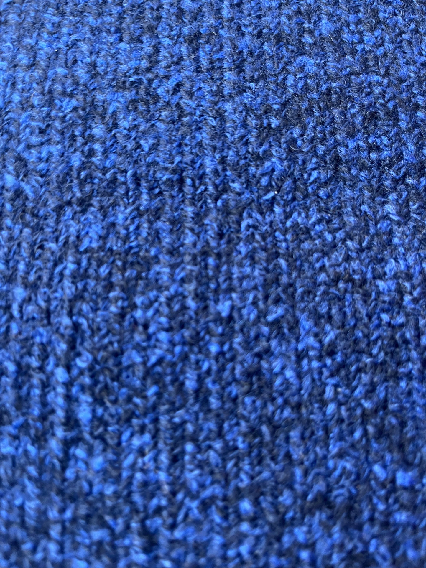 FENIX 007 double face wool/scuba COBALT BLUE