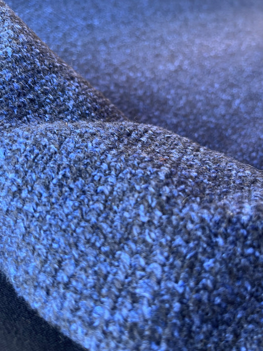 FENIX 007 double face wool/scuba COBALT BLUE