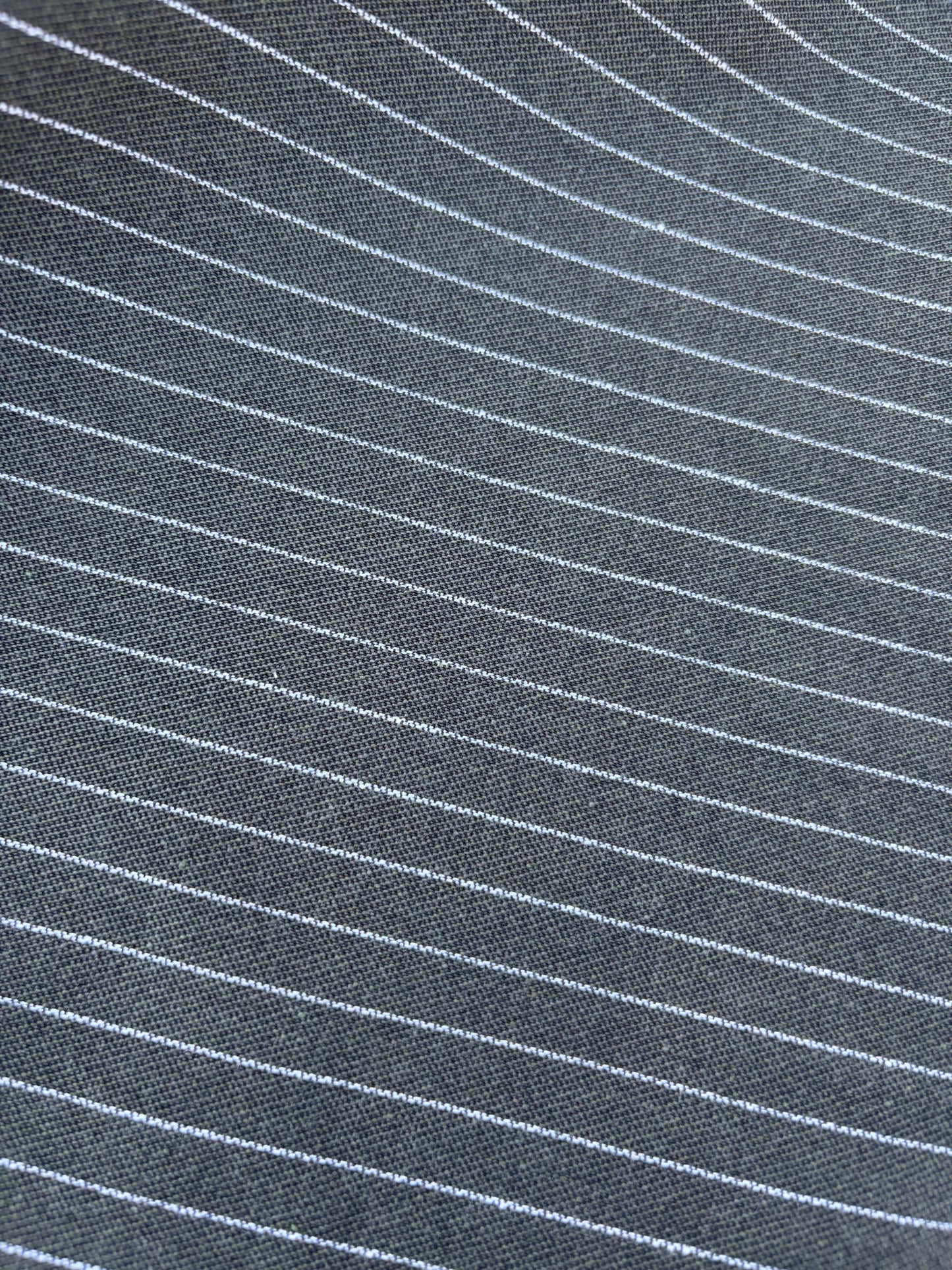 CHARLY 032 khaky/white pinstripe cotton stretch