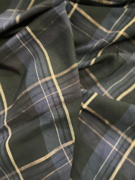 GLADYS 037 colourwoven cotton voile check