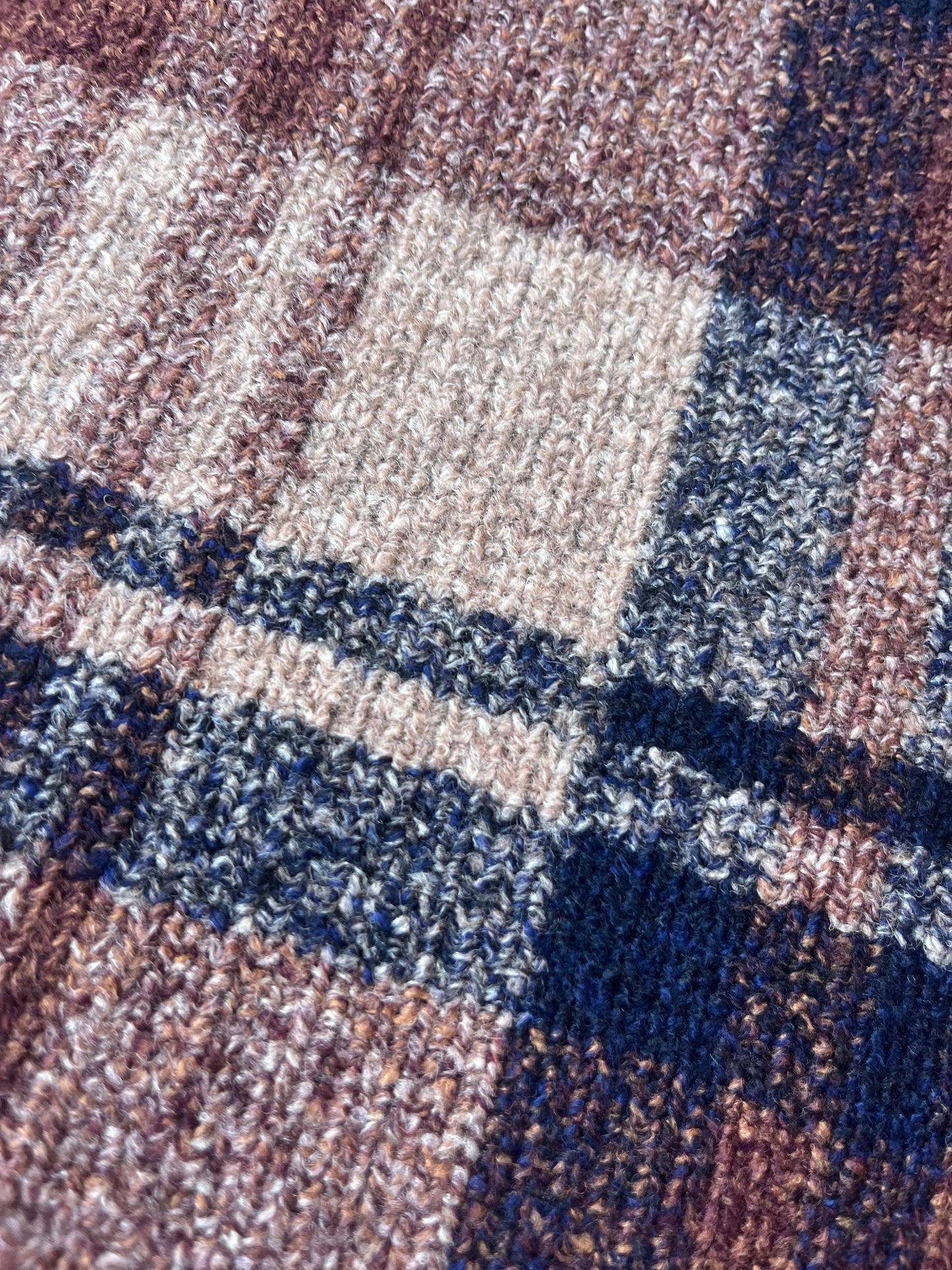 FENIX 011 heavy wool check brique/nvy