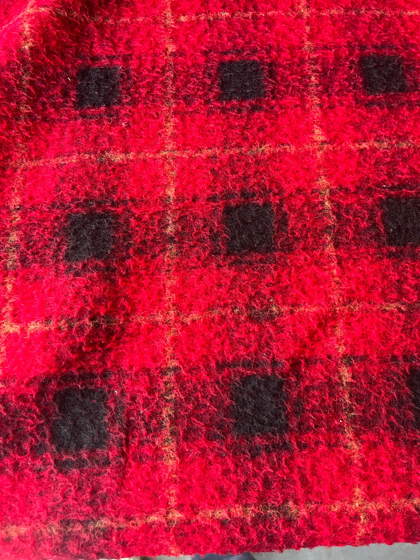 FENIX 012 heavy wool checked vintage look