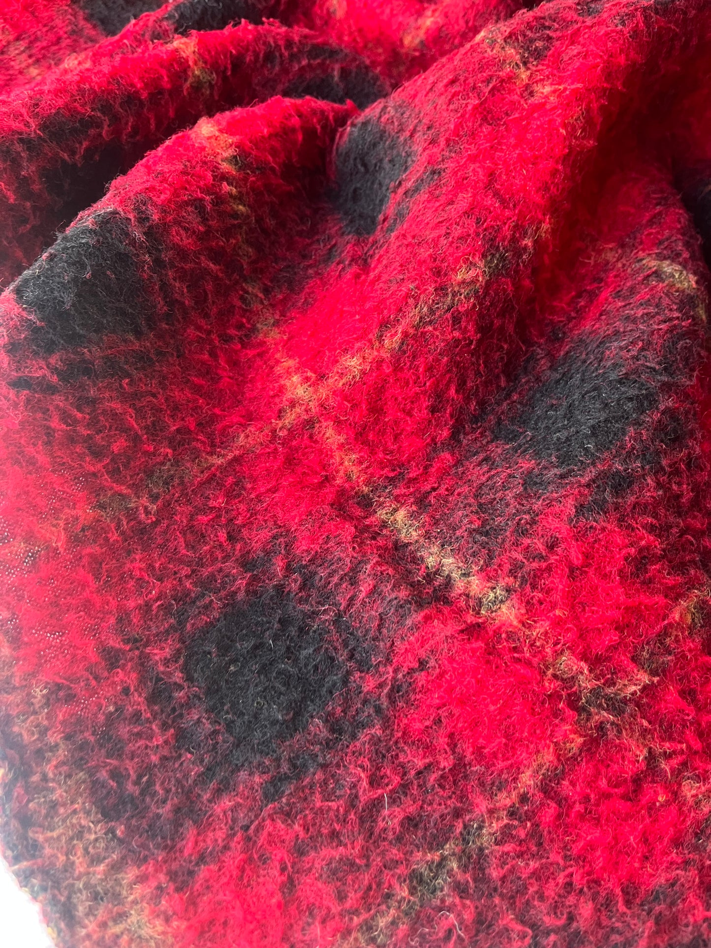 FENIX 012 heavy wool checked vintage look