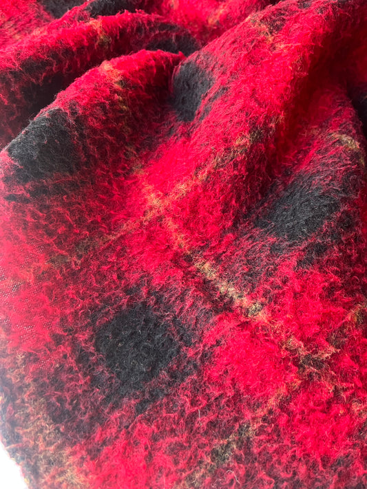 FENIX 012 heavy wool checked vintage look