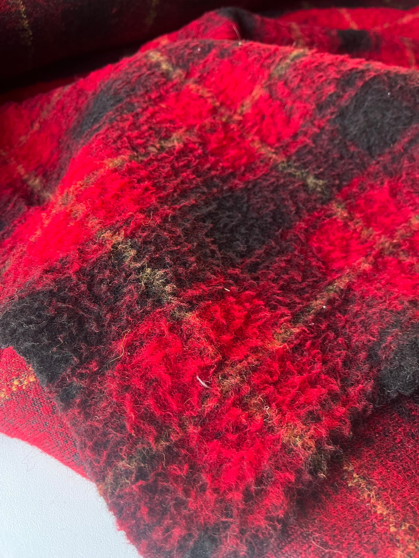 FENIX 012 heavy wool checked vintage look